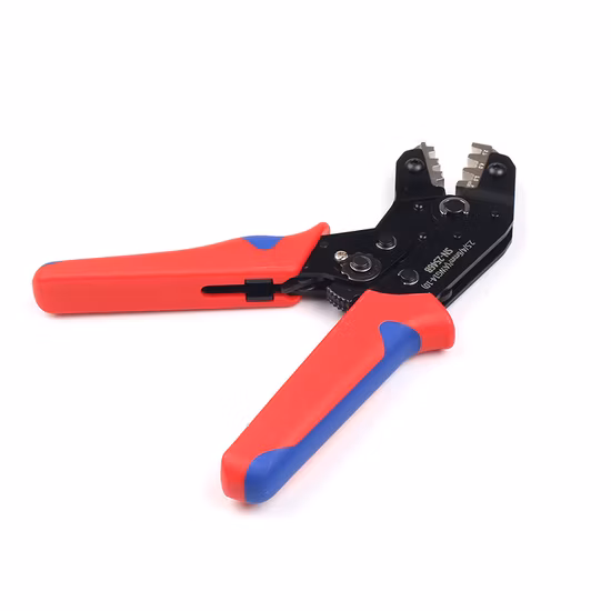 Outil de sertissage manuel de borne à cliquet solaire PV Mc3 Mc4